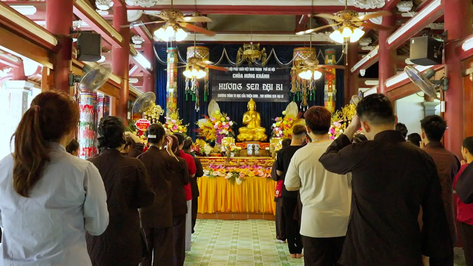 Hình ảnh các hoạt động của Thiện sinh Thiện nguyện viên Hương Sen Đại Bi